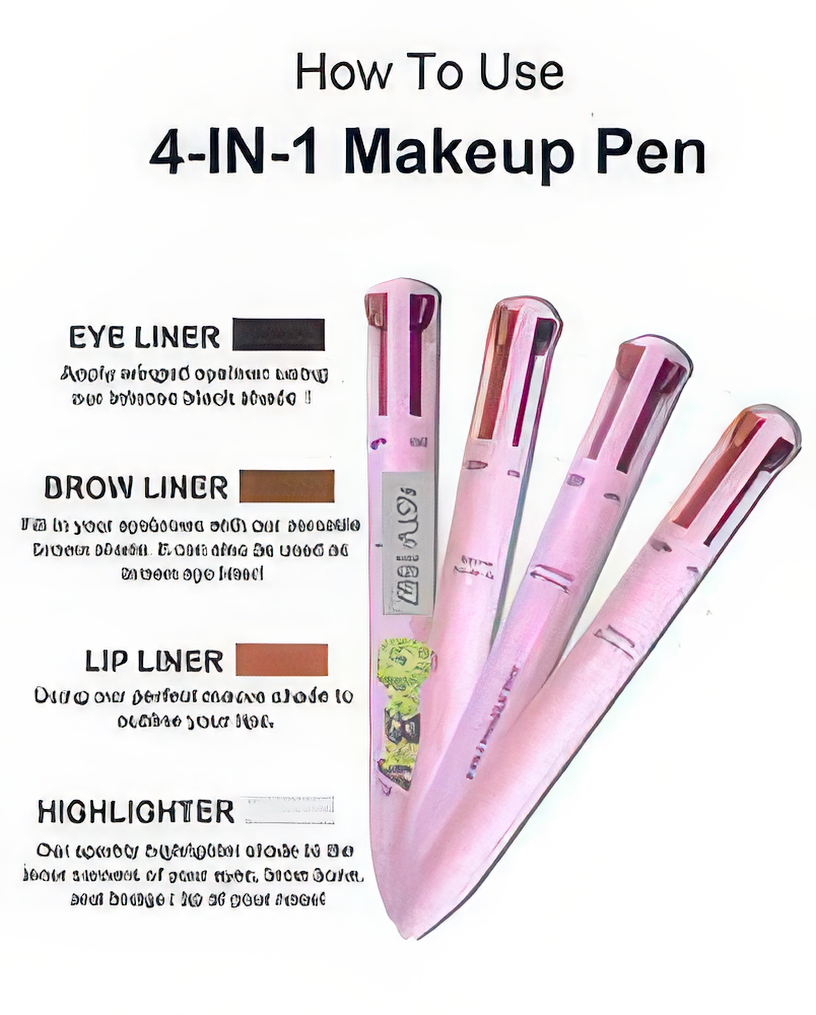 4-in-1 Portable Makeup Pen🪄